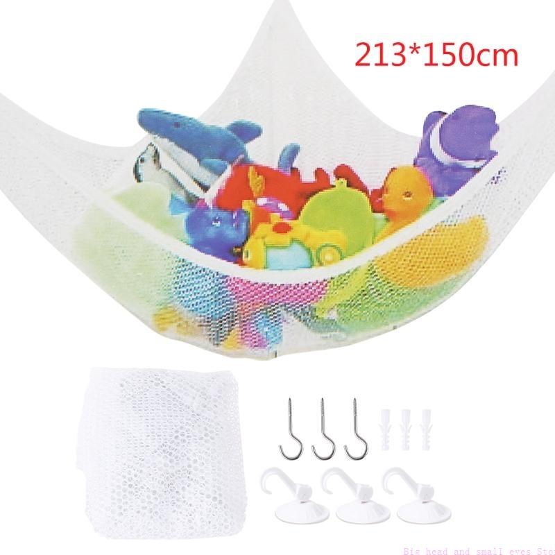 Kids Outdoor Hammock - メッシュネットおもちゃハンモックコーナーぬいぐるみおもちゃキッズベビーハンギングストレージオーガナイザー 2 サイズ