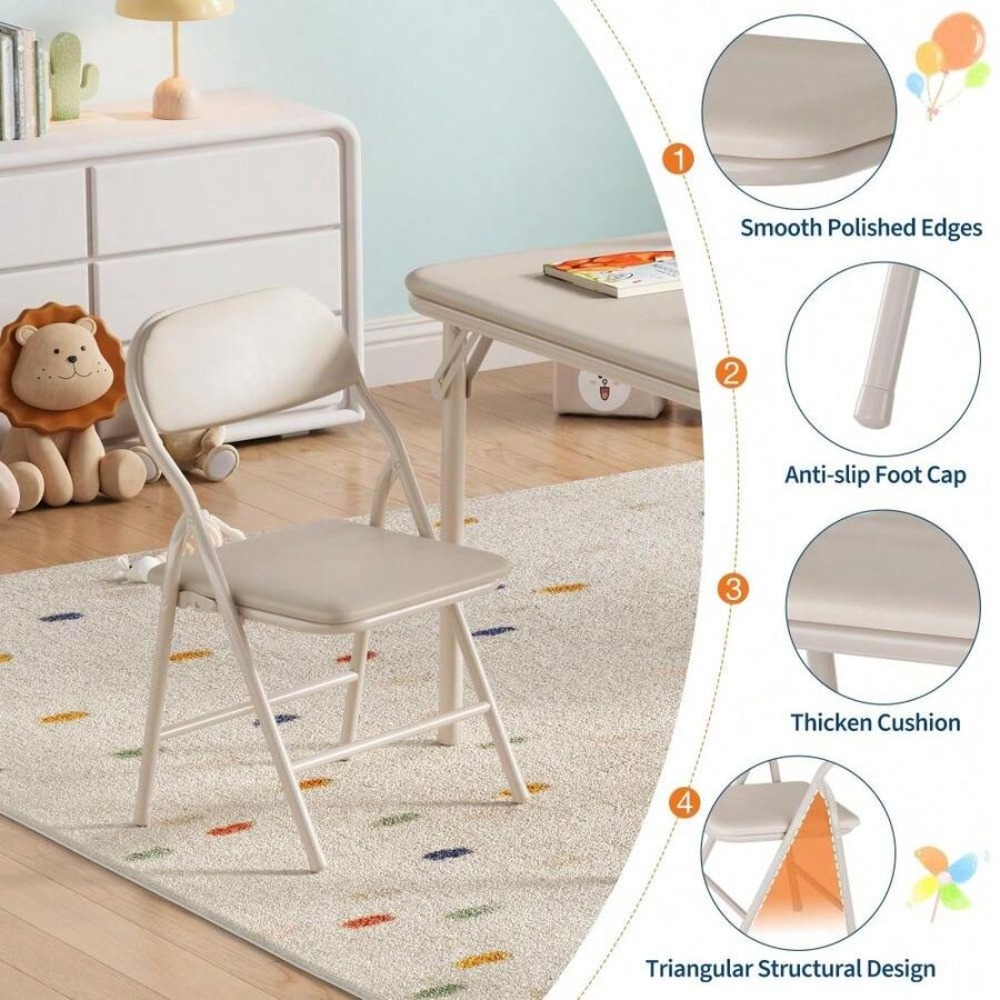 子供用アクティビティテーブルセット 折りたたみ式プレイテーブ - Kids Outdoor Furniture のレビューと価格