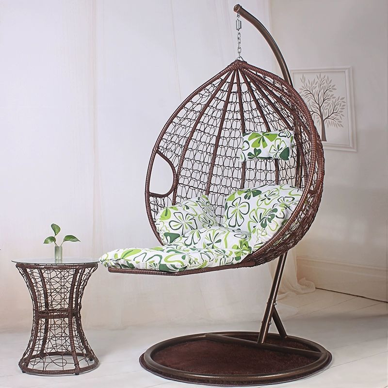 スタンド付きパティオスイング、屋外家具セット、子供と大人用ガ - Kids Outdoor Egg Chair のレビューと価格