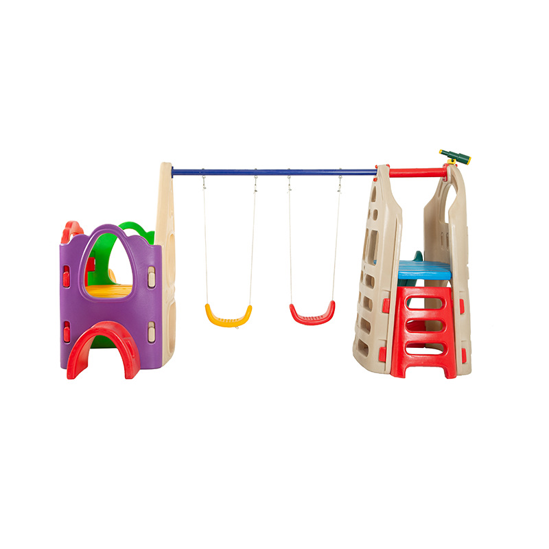 高品質子供用屋内外兼用プラスチック製ダブルスライド遊具、キッ - Kids Outdoor Slide Set のレビューと価格