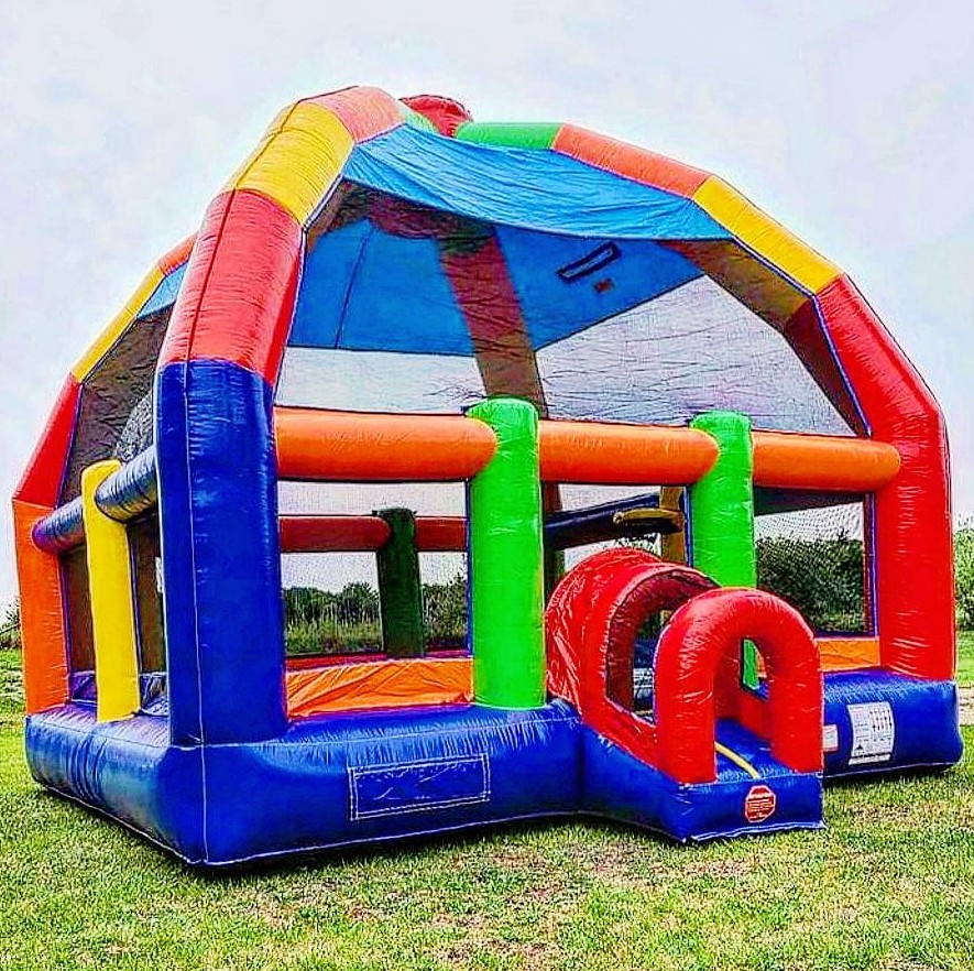 大型ジャンプキャッスル インフレータブルバウンサー インフレ - Kids Outdoor House のレビューと価格