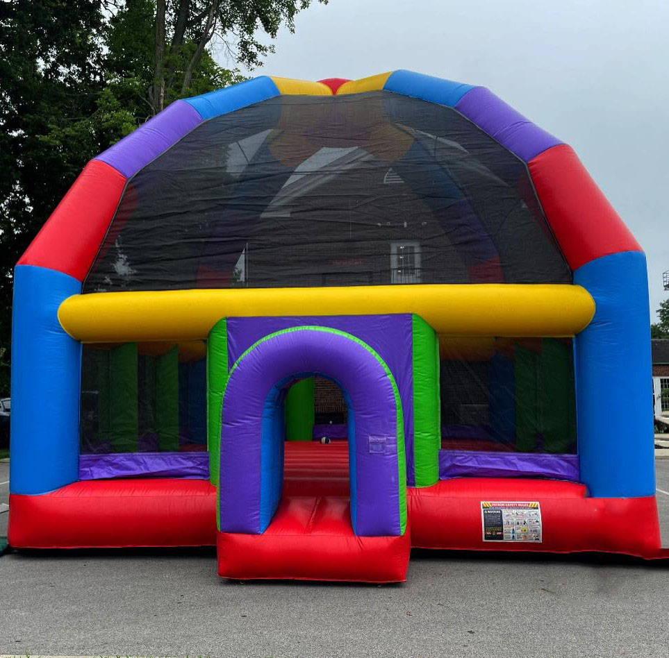 大型ジャンプキャッスル インフレータブルバウンサー インフレ - Kids Outdoor House のレビューと価格