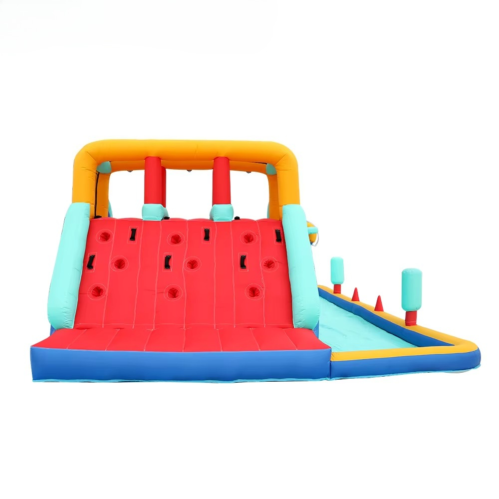 屋外用インフレータブルバウンスキャッスル、スライド付きキッズ - Kids Outdoor House のレビューと価格