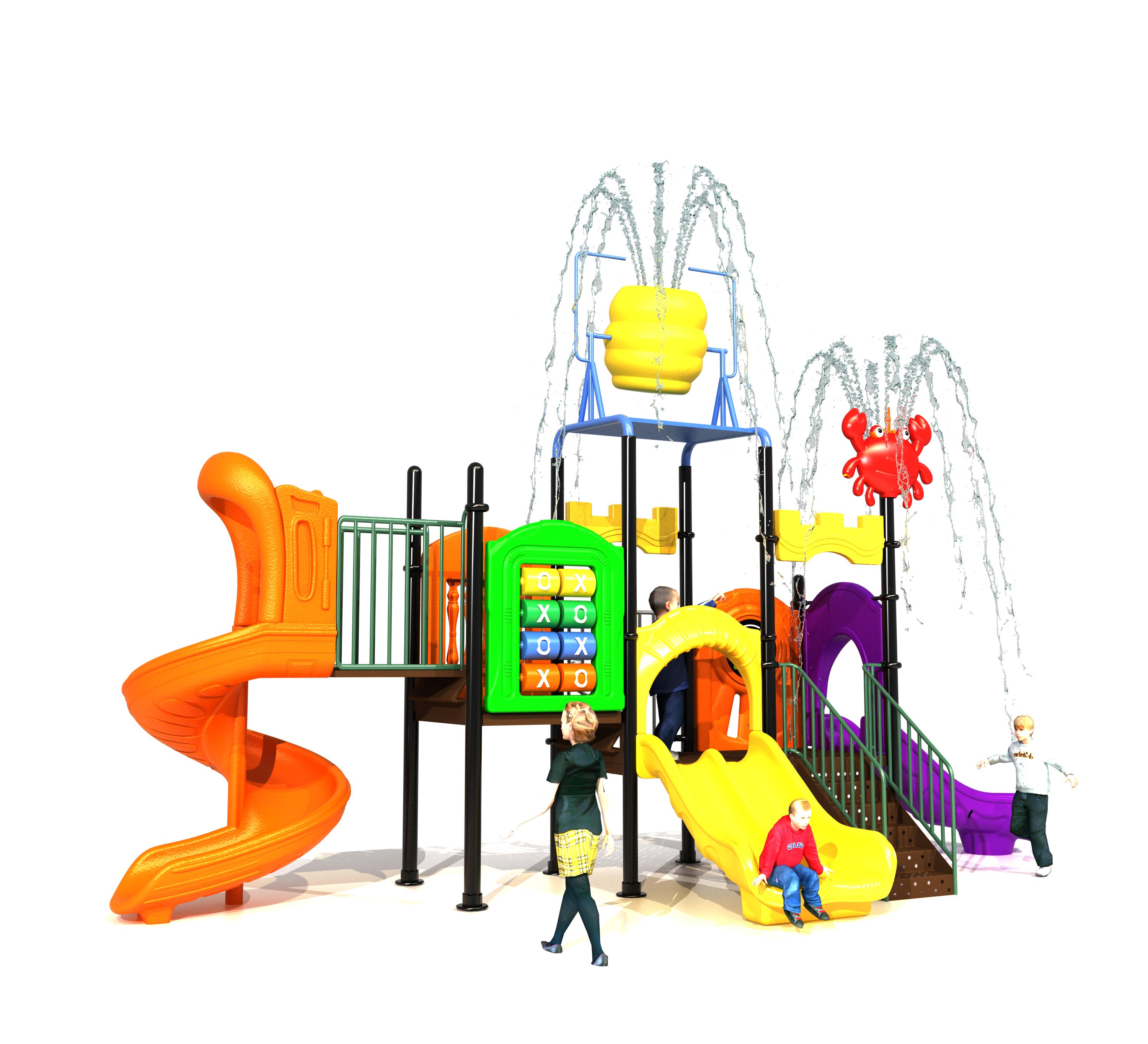 高品質屋外遊具、新型ウォーターパークスライドセット、楽しい子 - Kids Outdoor Slide Set のレビューと価格