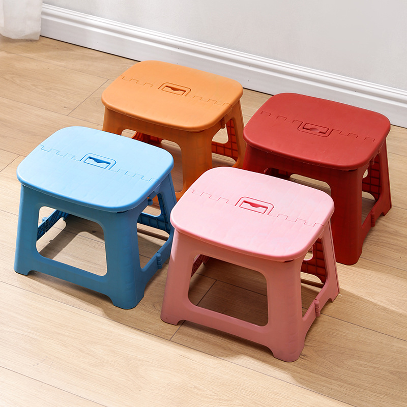 和風の携帯用家庭用折りたたみスツール 子供用プラスチックスツ - Kids Outdoor Furniture のレビューと価格
