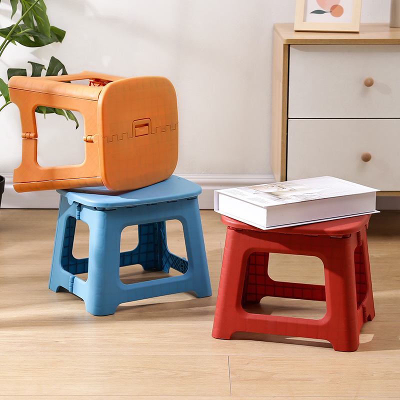 和風の携帯用家庭用折りたたみスツール 子供用プラスチックスツ - Kids Outdoor Furniture のレビューと価格