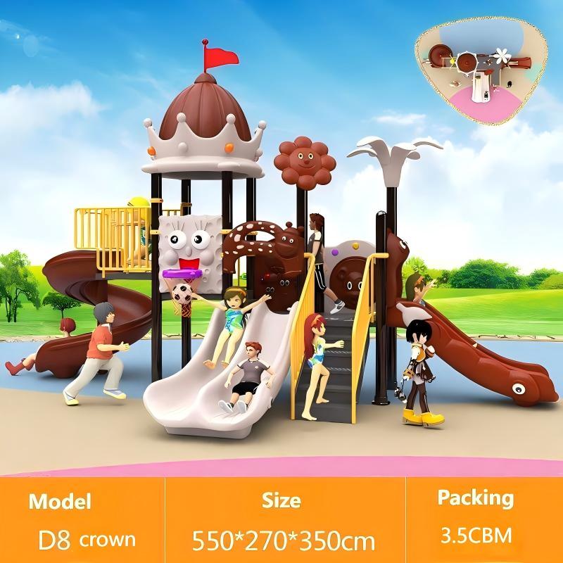 1～3歳向けスチール＆プラスチック製ブランコセット、プラスチ - Kids Outdoor Slide Set のレビューと価格