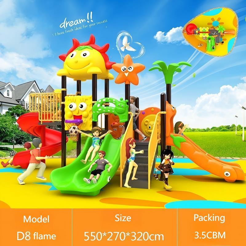 1～3歳向けスチール＆プラスチック製ブランコセット、プラスチ - Kids Outdoor Slide Set のレビューと価格