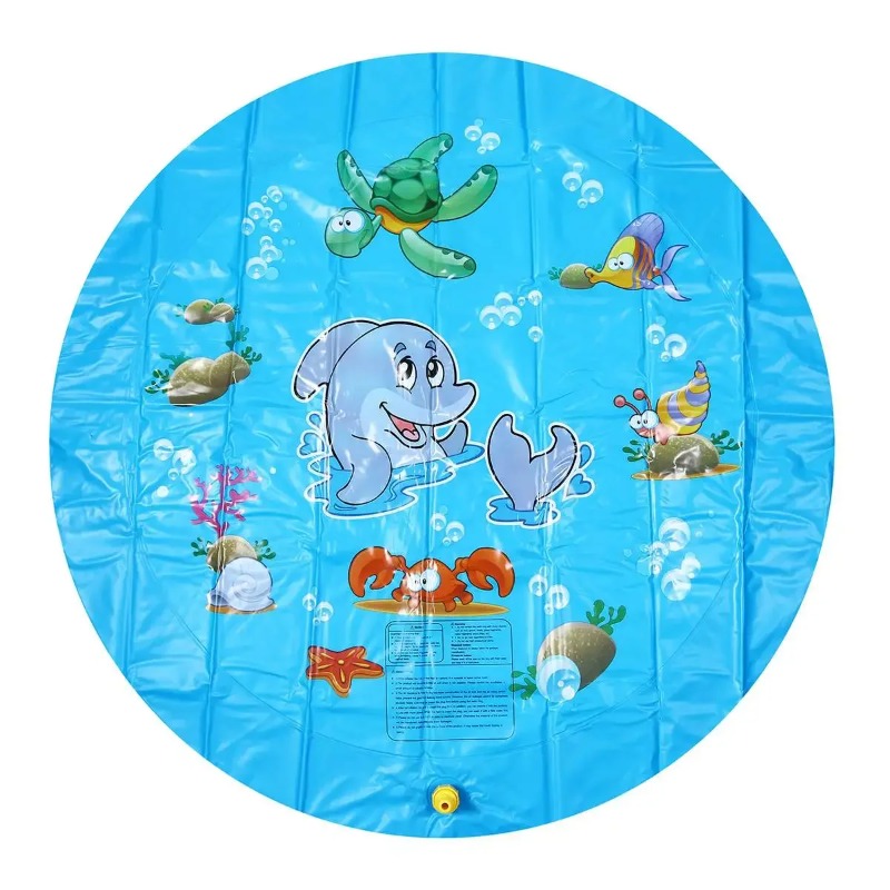 水スプラッシュプール子供屋外面白いおもちゃ子供インフレータブ - Kids Outdoor Mat のレビューと価格