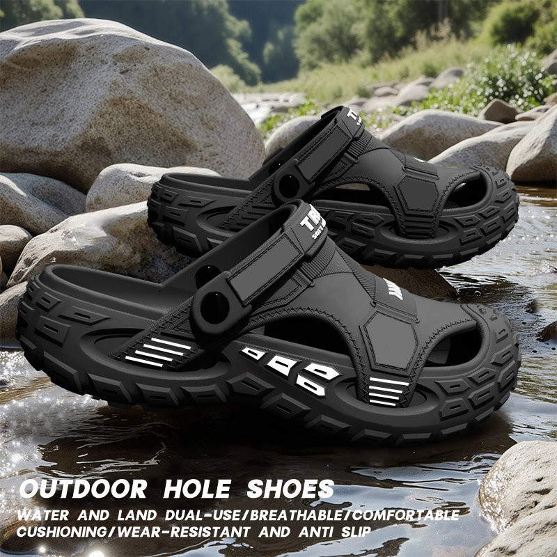 メンズアウトドアサマーウェアラブルクロッグシューズ滑り止め通 - Kids Outdoor Tools のレビューと価格