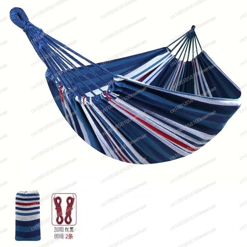 ダブルキャンバススティックレスシングルハンモックアウトドアキ - Kids Outdoor Hammock のレビューと価格