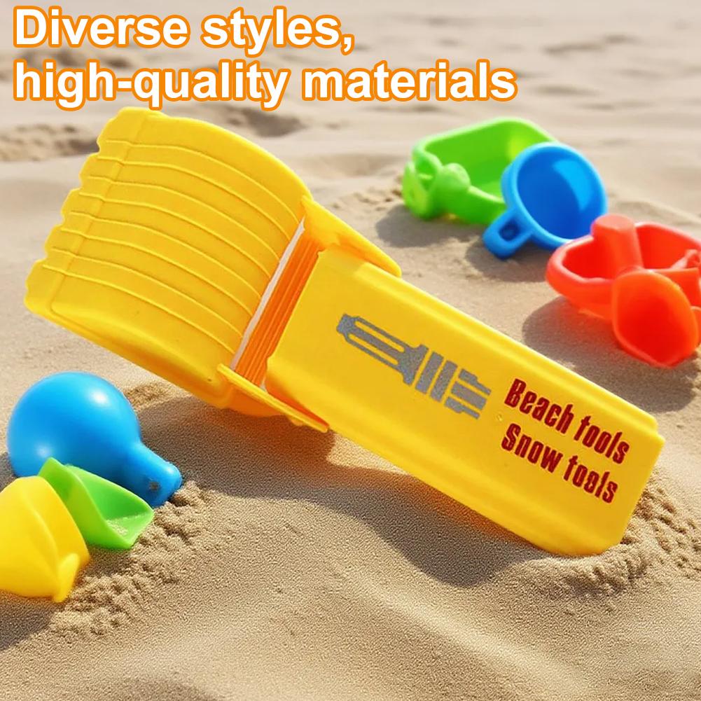 1/3個入り掘削機型砂浜雪遊び子供用ビーチトイシャベルツール - Kids Outdoor Tools のレビューと価格