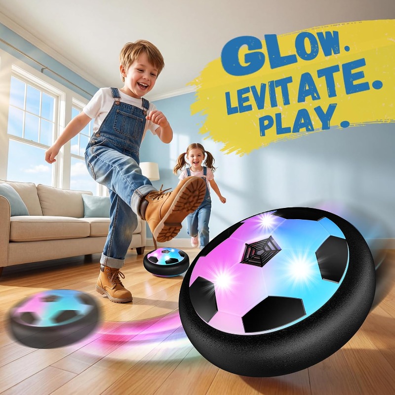LEDホバーサッカーボール エアパワーフォームバンパーフット - Kids Outdoor Music のレビューと価格