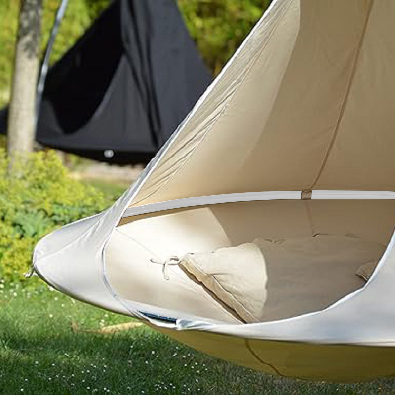 屋外防水ハンモック ダブルカクーンハンギングチェア 耐荷重8 - Kids Outdoor Furniture のレビューと価格