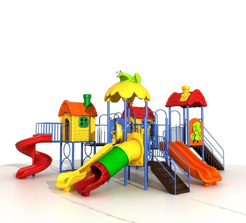 耐久性のある幼稚園用遊具、子供用屋外遊具、子供用プラスチック - Kids Outdoor Slide Set のレビューと価格