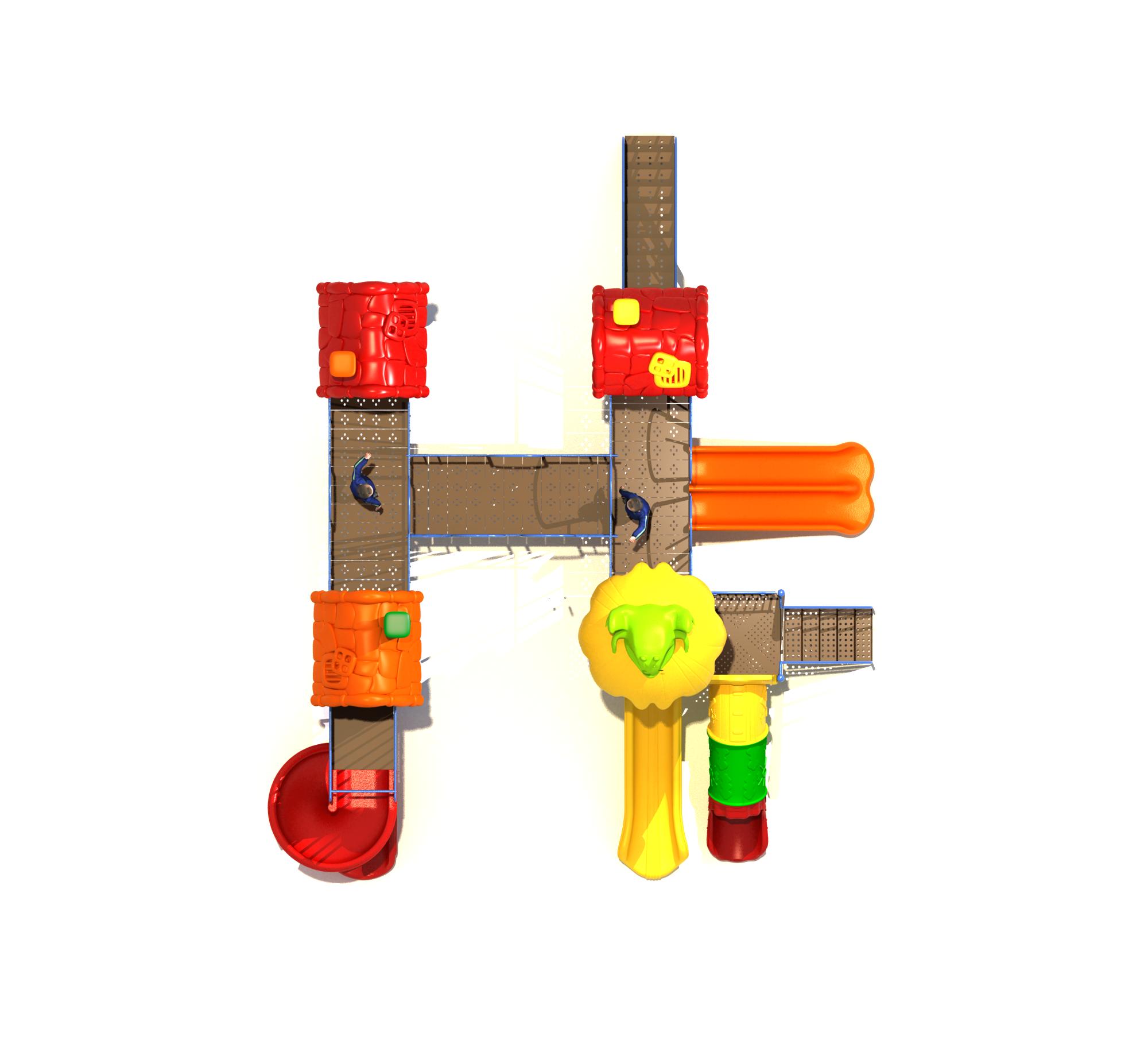 耐久性のある幼稚園用遊具、子供用屋外遊具、子供用プラスチック - Kids Outdoor Slide Set のレビューと価格