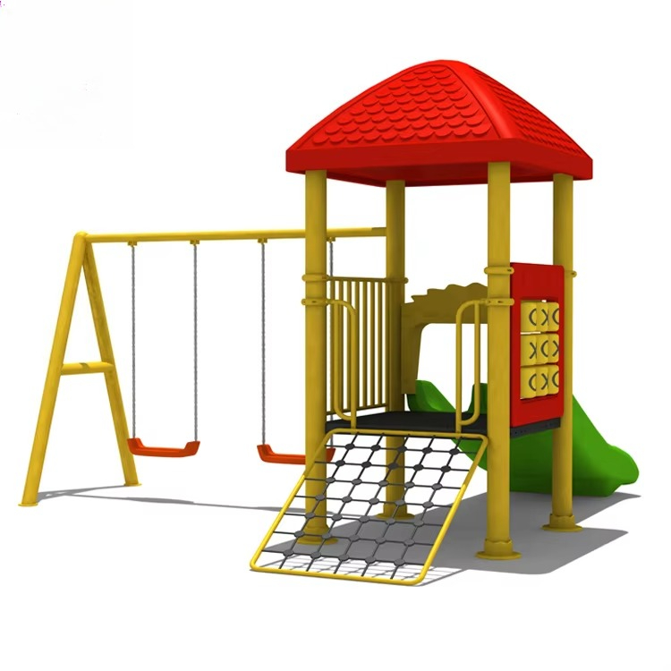 スチール製遊具、複合ブランコ、プラスチック製滑り台セット、幼 - Kids Outdoor Slide Set のレビューと価格