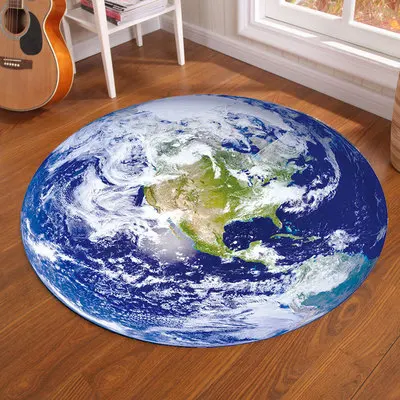 子供部屋,銀河,地球,月,フロアマット,家の装飾,リビングル - Kids Outdoor Mat のレビューと価格
