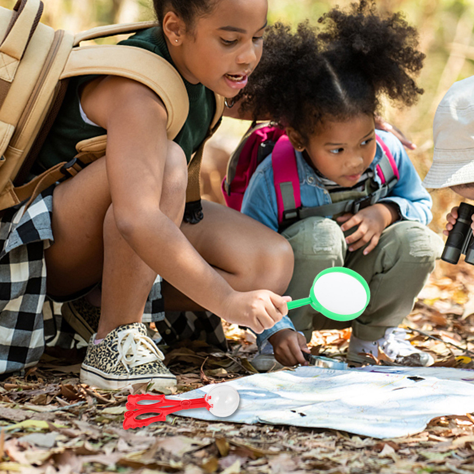 昆虫捕獲用クロー、爬虫類・蝶類採取用トング、子供向け屋外探求 - Kids Outdoor Tools のレビューと価格
