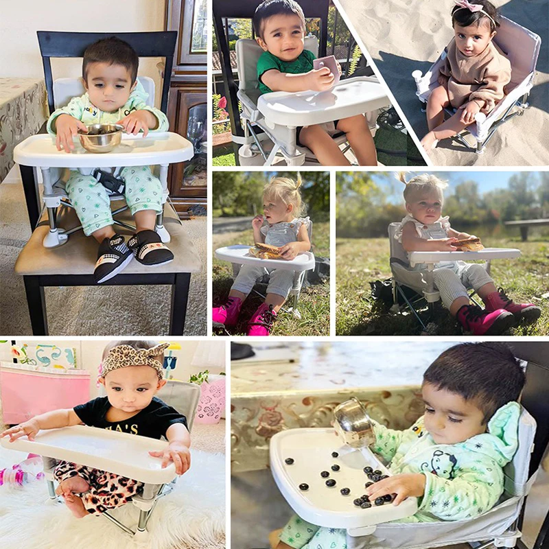 ベビー家具用品ブースターシートダイニングチェアポータブル旅行 - Kids Outdoor Furniture のレビューと価格
