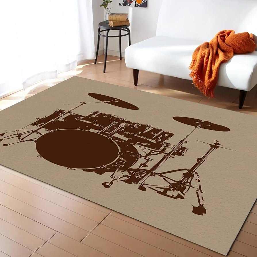 ドラムキット楽器ドラムセットカーペット音楽マット家庭用リビン - Kids Outdoor Instruments のレビューと価格