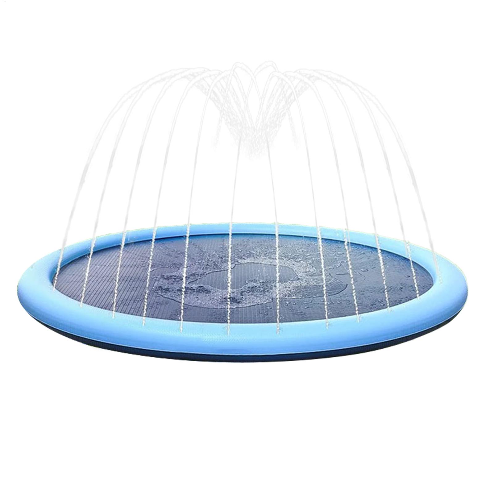 子供用スプリンクラープレイマット、スプレー付き滑り止めウォー - Kids Outdoor Mat のレビューと価格