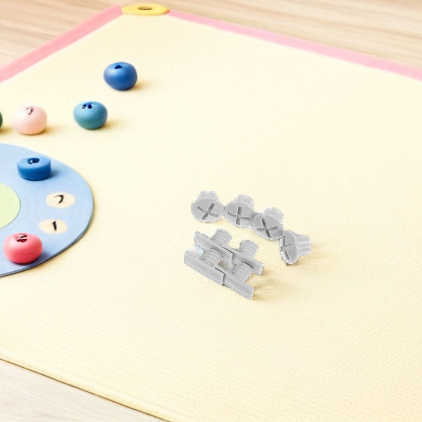 1 セット子供用スライドスクリューカバーセット交換用プラスチ - Kids Outdoor Slide Set のレビューと価格