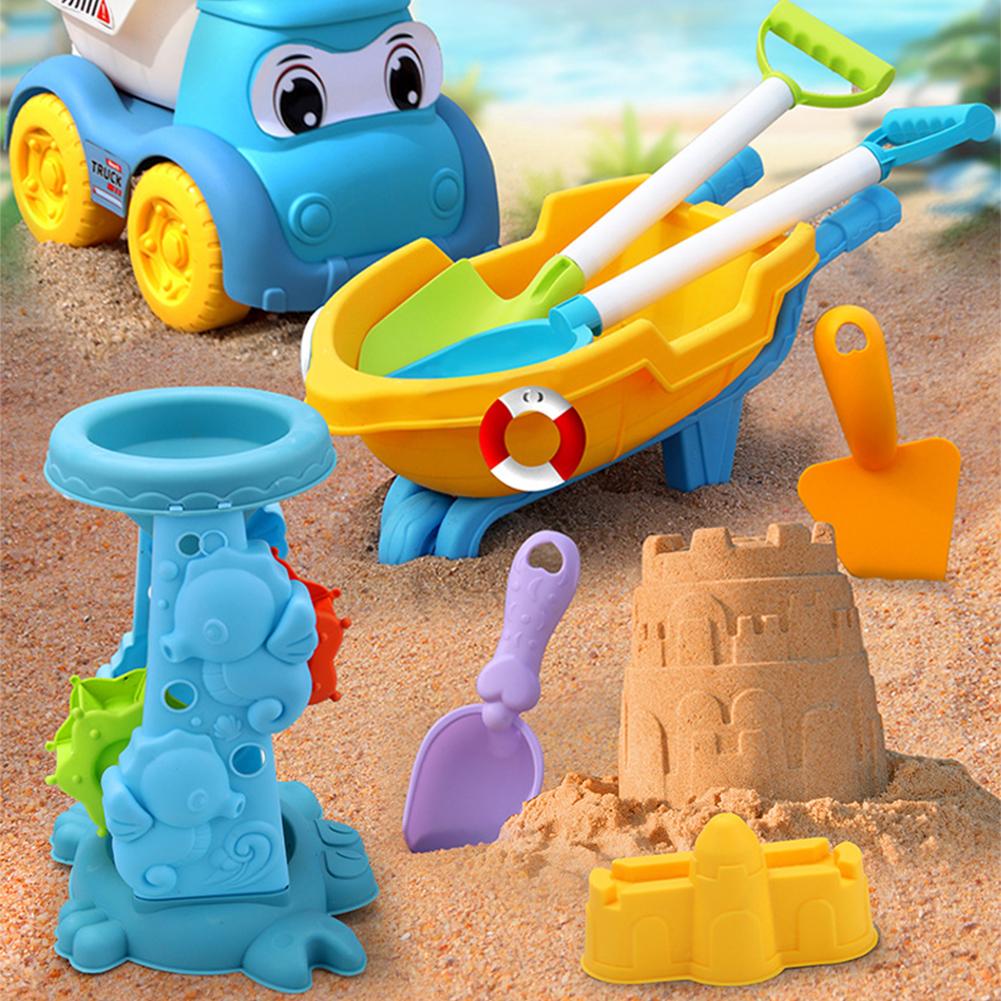 キッズビーチおもちゃセット ベビー砂遊び＆水遊びキット バケ - Kids Outdoor Tools のレビューと価格