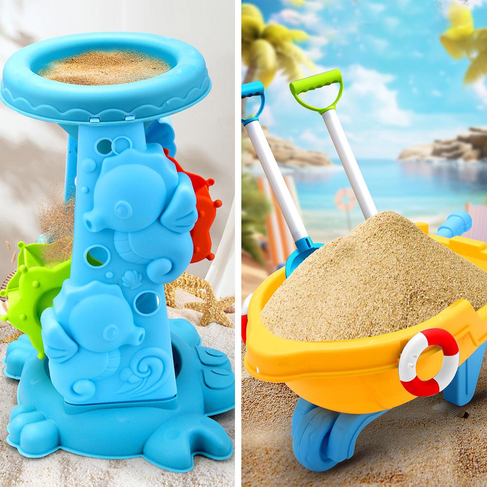 キッズビーチおもちゃセット ベビー砂遊び＆水遊びキット バケ - Kids Outdoor Tools のレビューと価格