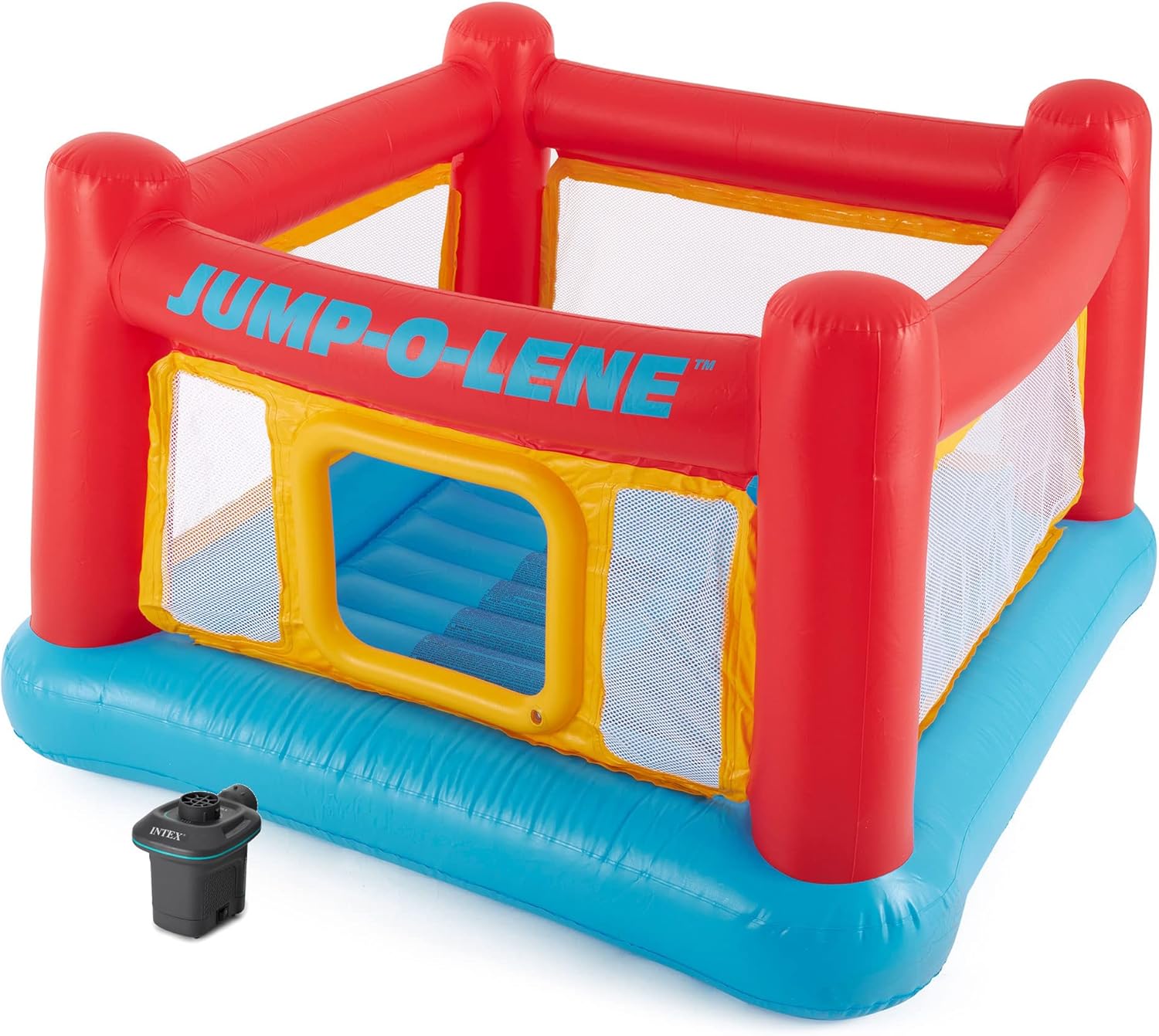 インフレータブルジャンプオーレーン屋内外兼用子供用バウンスキ - Kids Outdoor House のレビューと価格