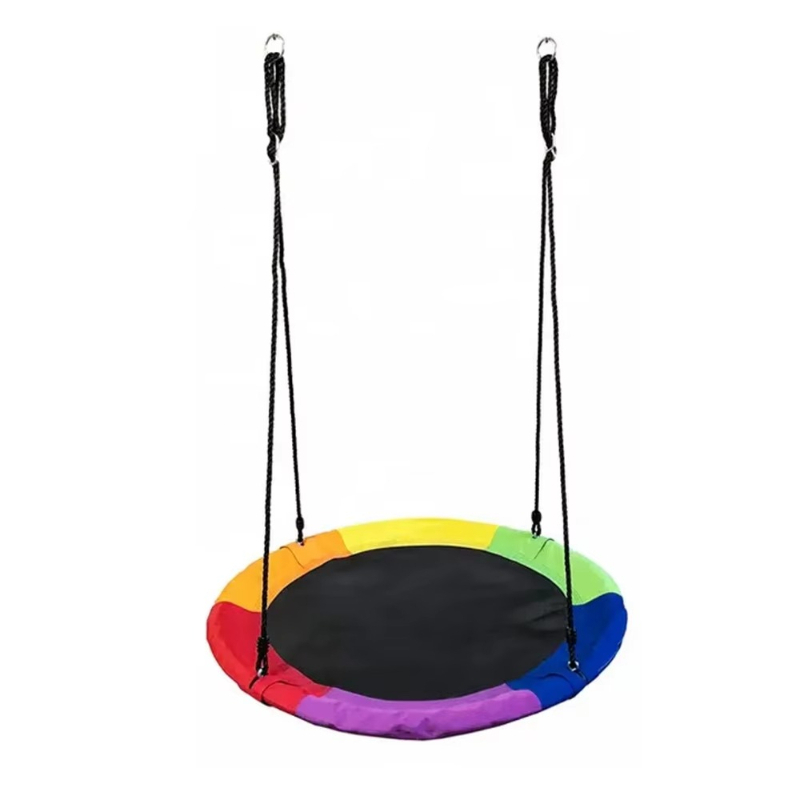 屋外ガーデンキッズベビースイング カラフルなネストハンモック - Kids Outdoor Hammock のレビューと価格
